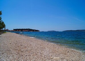 Apartment | View from property - Apartment in Brodarica Near Beach Gaj (Sibenik)