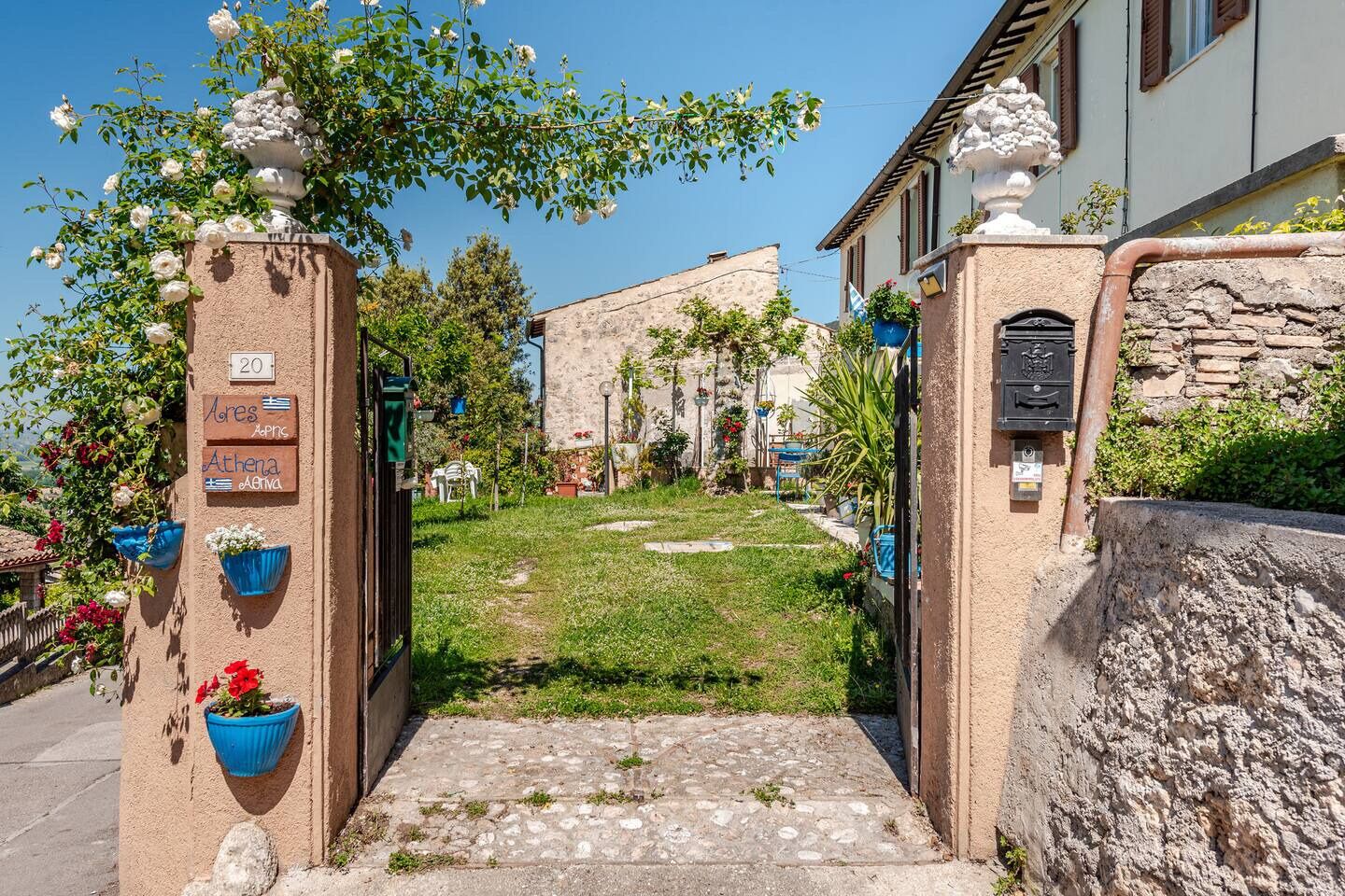 Overnattingsstedets uteområder