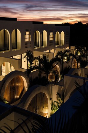 Front of property - evening/night - The Makara Villas Uluwatu (Pecatu)