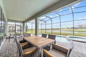 Exclusive House, Multiple Bedrooms, Private Pool | Terrace/patio - Super Zesty (Kissimmee)