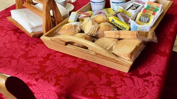 Petit déjeuner continental compris tous les jours