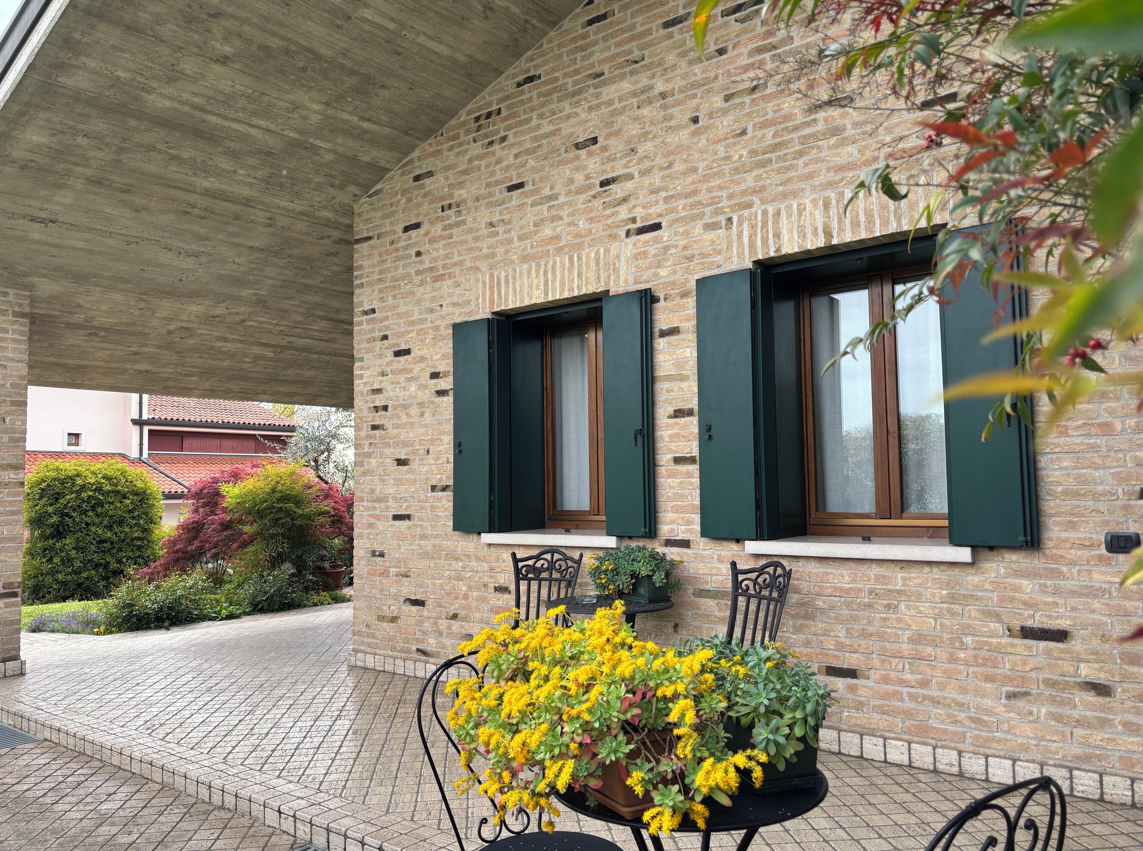 Fassade der Unterkunft