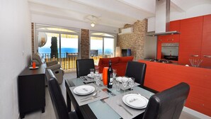 Dining - Apartment in Roses With sea View (Roses)