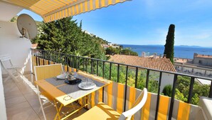 Outdoor dining - Apartment in Roses With sea View (Roses)