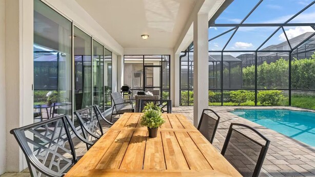 House, Multiple Bedrooms, Non Smoking, Private Pool | Terrace/patio - Super Boho 90 (Kissimmee)