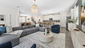 House, Multiple Bedrooms, Non Smoking, Private Pool | Living area - Super Boho 90 (Kissimmee)