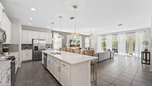 House, Multiple Bedrooms, Non Smoking, Private Pool | Private kitchen - Super Boho 90 (Kissimmee)
