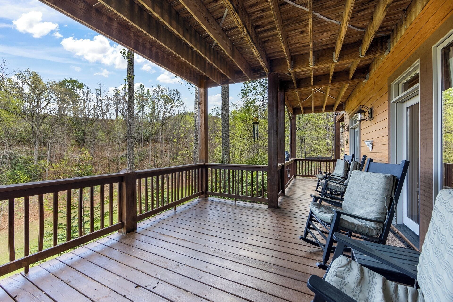 Downstairs Back Deck