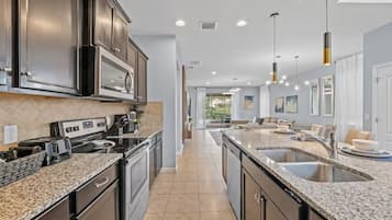 Design House, 6 Bedrooms, Private Pool | Private kitchen | Highchair