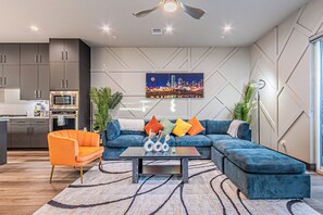 TV connectée, cheminée