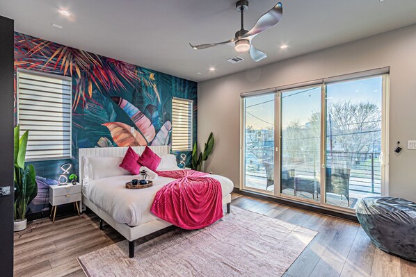 8 bedrooms, iron/ironing board, travel crib, WiFi