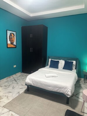 1 sovrum, strykjärn/strykbräda, wi-fi och sängkläder