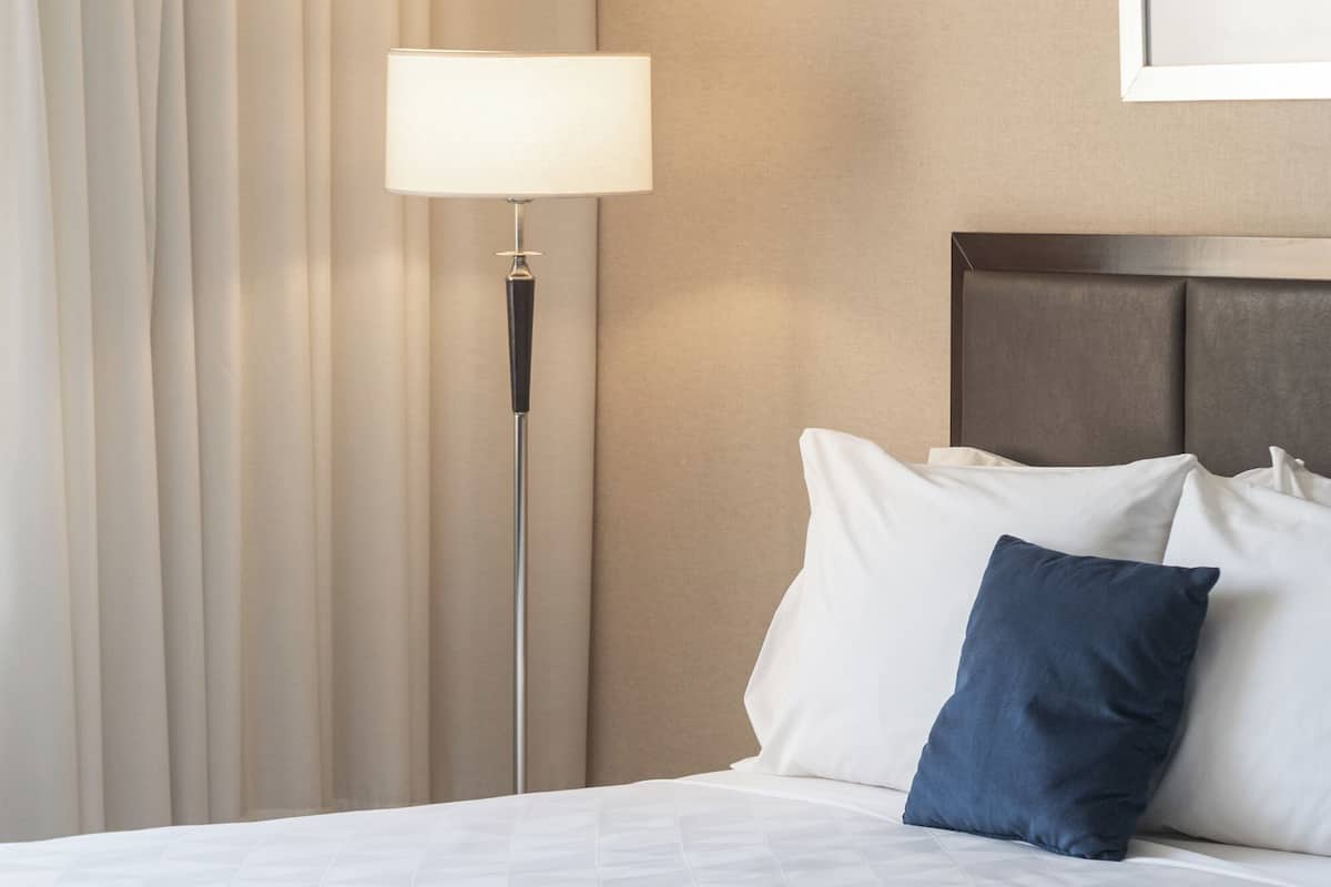 Premium bedding, down duvets, in-room safe, desk
