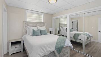 2 chambres, fer et planche Ă repasser, Wi-Fi, draps fournis