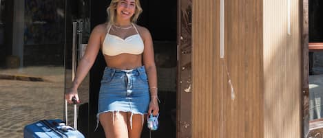 Façade de l’hébergement