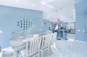 Dining - 3-bedroom house in charming Bermuda Dunes with Pool, Spa, BBQ/Patio, Game Room (Bermuda Dunes)