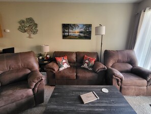 Smart-tv en een open haard