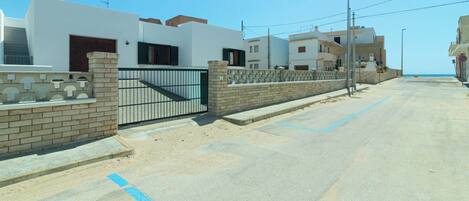 Voorkant van accommodatie