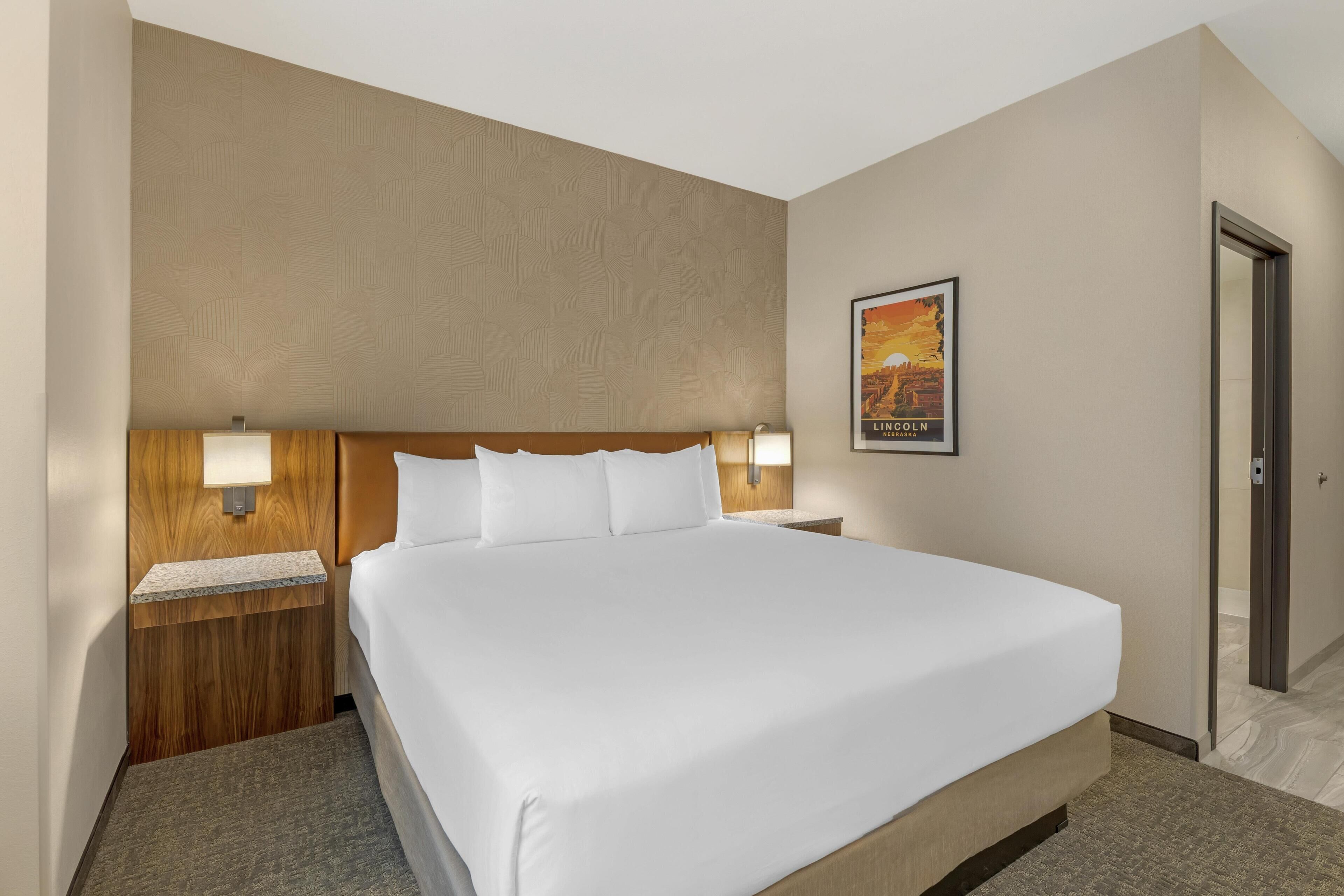 Blackout drapes, iron/ironing board, rollaway beds, bed sheets