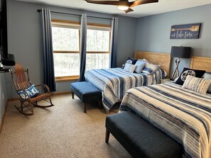 3 bedrooms, bed sheets