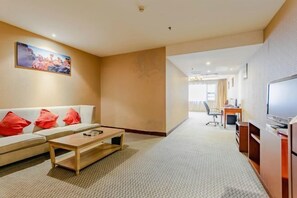 Living area - Jintan Square South Great Wall Hotel (Tongren Station Branch) (Tongren)