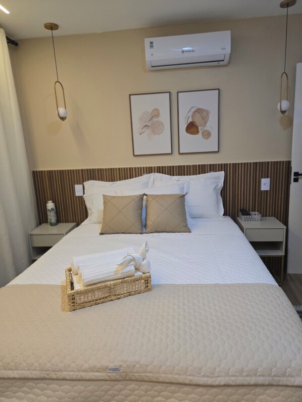 1 chambre, fer et planche Ă repasser, Wi-Fi, literie fournie