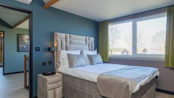 4 slaapkamers, een kluis op de kamer, een strijkplank/strijkijzer