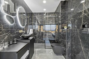 Bathroom - Villa Mosaicus with Pool (Makarska)