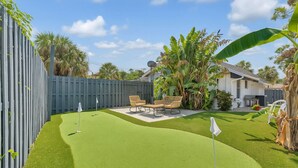 Unclassified image, 3 of 20, button - 1BR Coastal Retreat Steps to Beach Pet Friendly | Private Courtyard & Putting Green (Jacksonville Beach)