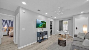 Unclassified image, 5 of 20, button - 1BR Coastal Retreat Steps to Beach Pet Friendly | Private Courtyard & Putting Green (Jacksonville Beach)