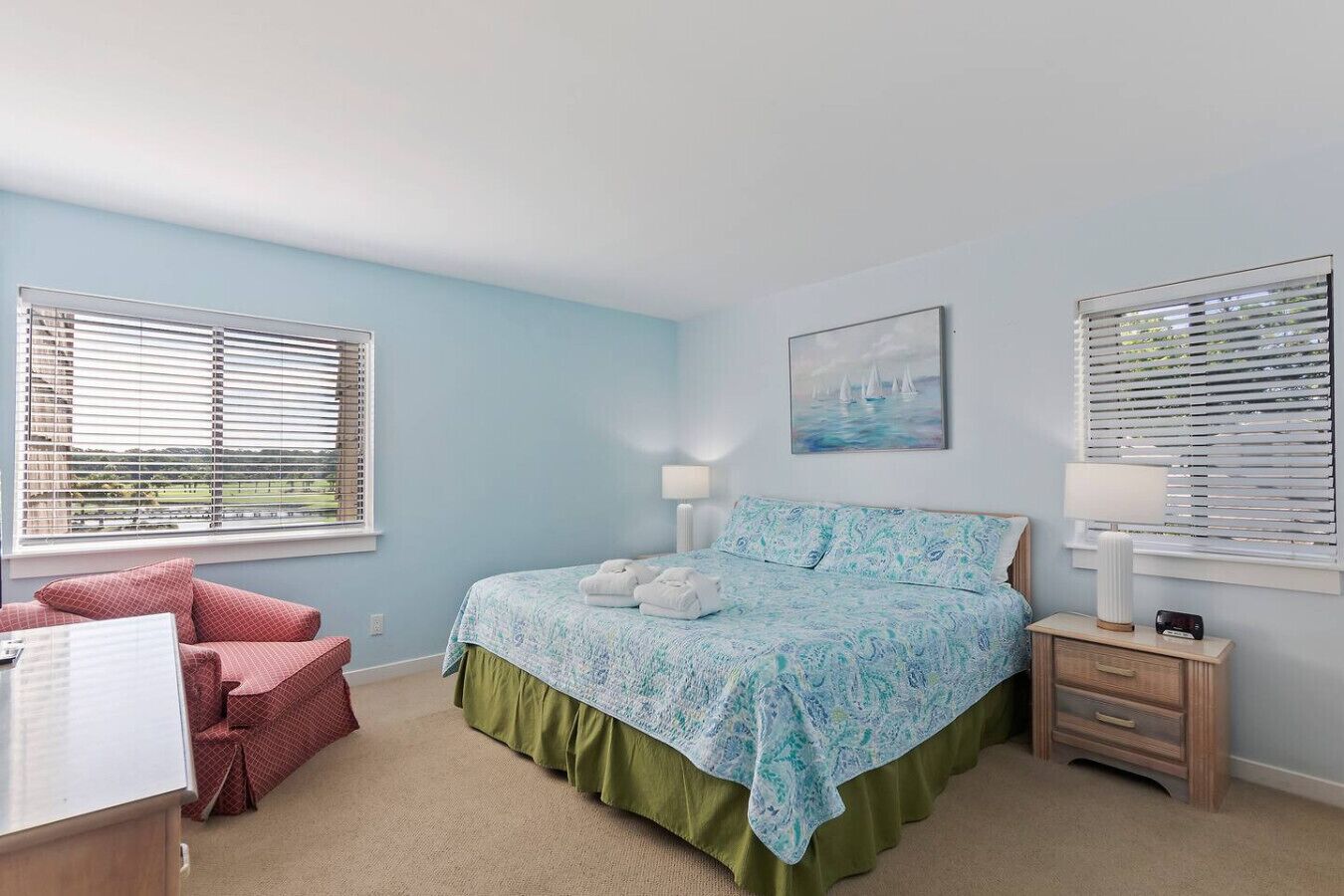 2 soveværelser, skrivebord, strygejern/strygebræt, gratis Wi-Fi