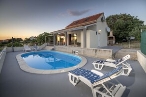 Pool - Villa Baras garden - house with pool (Mirca)
