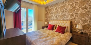 2 bedrooms, desk, iron/ironing board, WiFi - Dakis Luxury Apartments (Katerini)