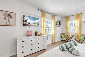 Iron/ironing board, travel cot, WiFi, bed sheets