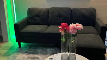 TV connectée, cheminée