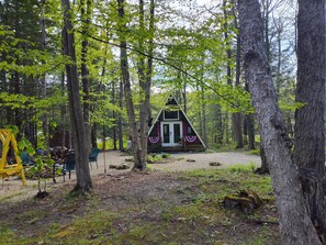 Exterior - Dog/Family Friendly A-Frame! Walk to Lake/Kayak use in the Berkshires! (Becket)