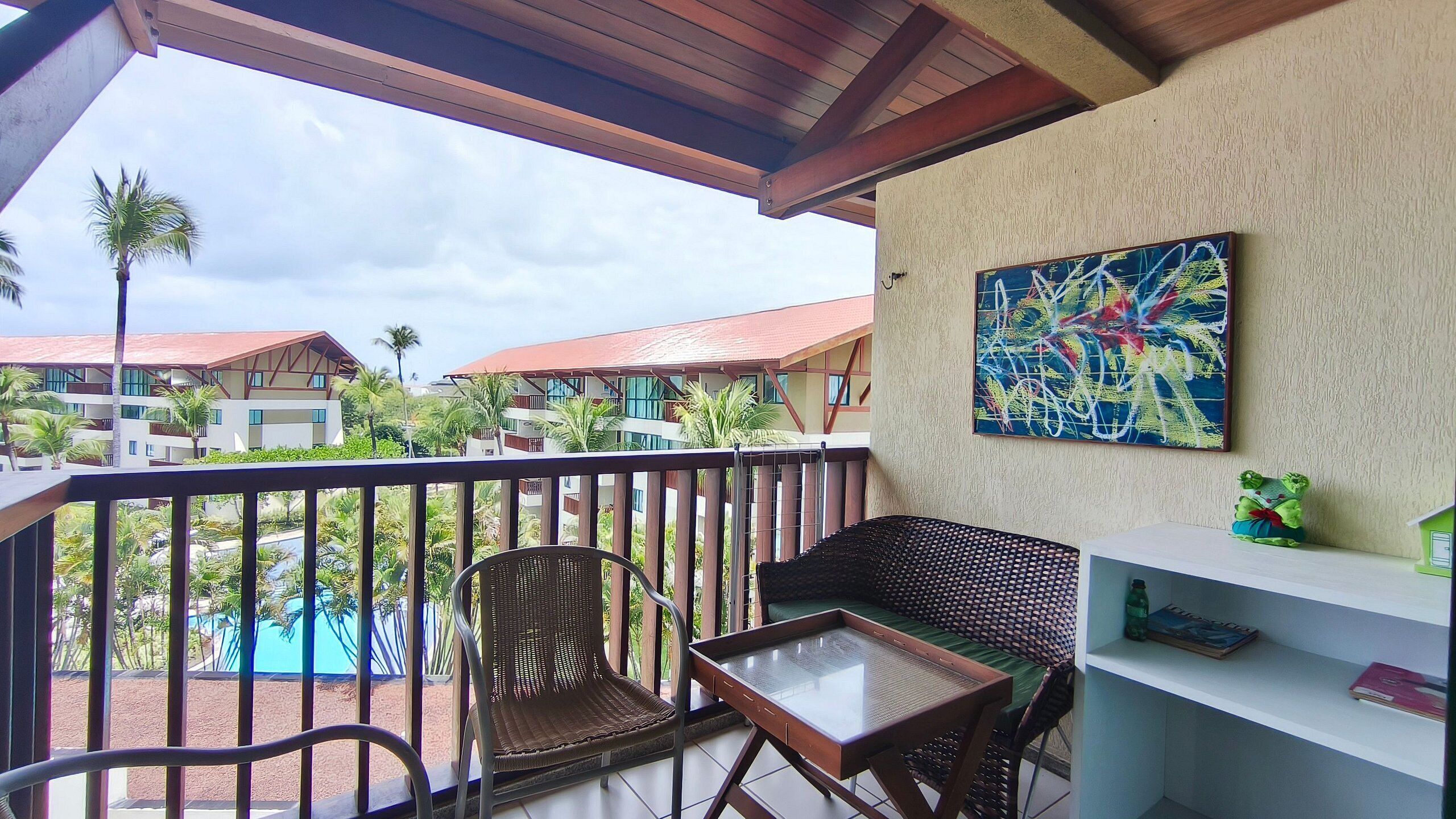 Apartamento | Patio hawaiano