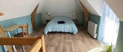 1 bedroom, WiFi, bed sheets
