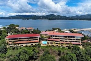 Aerial view - Newly Remodeled Flamingo Condo with Sweeping Ocean Views, Spacious Terrace & Walkable Location (Cabo Velas)