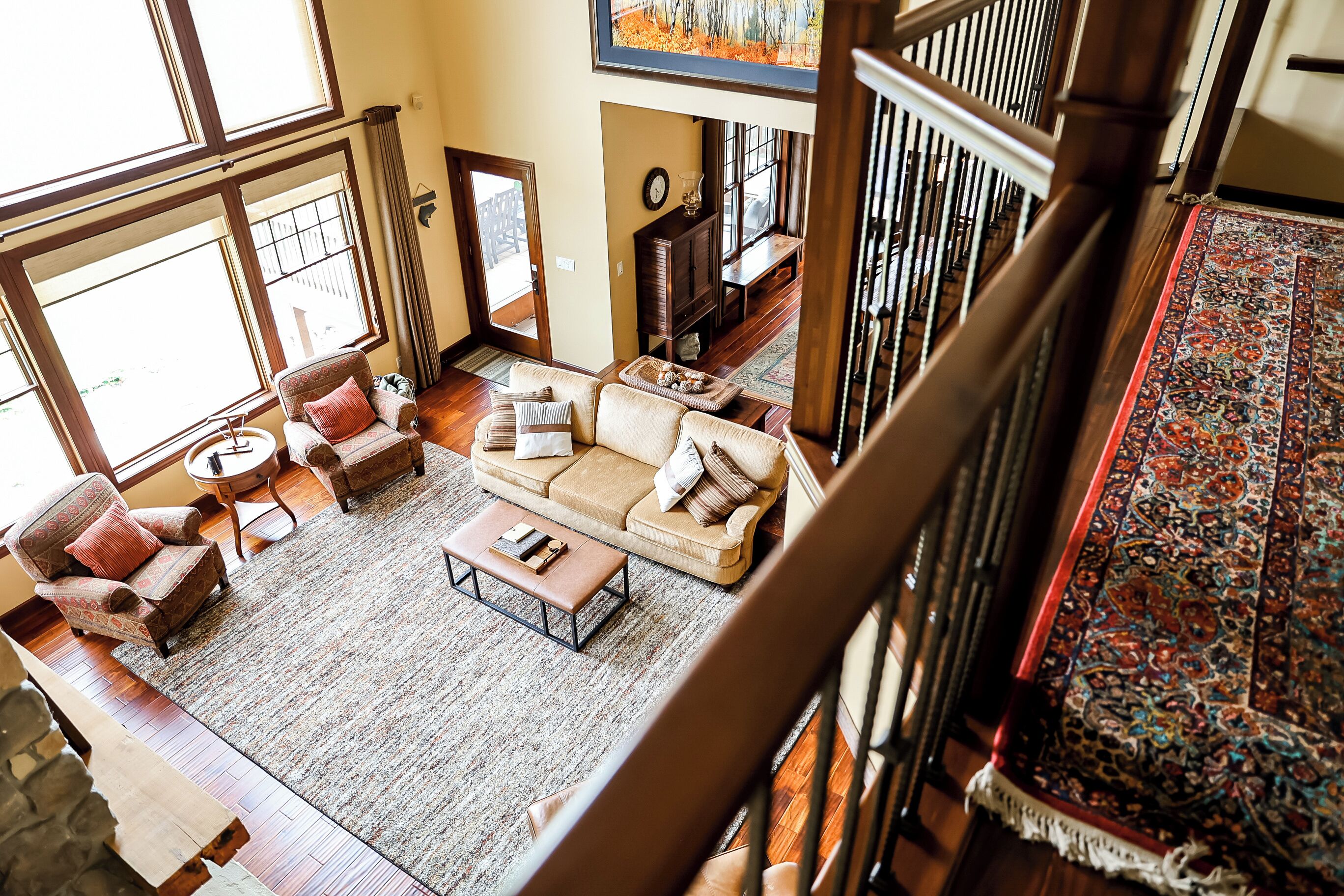 Smart TV, fireplace, video games, table tennis