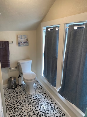 Towels, soap, toilet paper