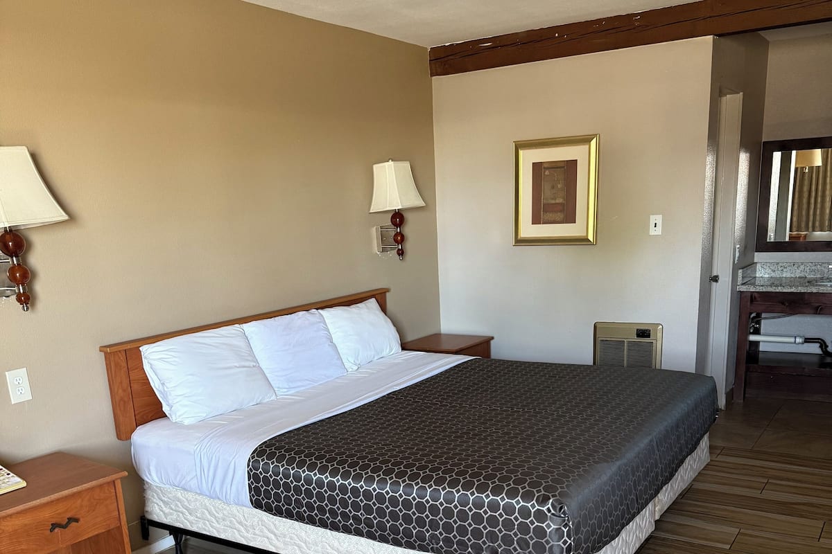 Habitación individual básica, para no fumadores, aire acondicionado | Tabla de planchar con plancha y wifi gratis