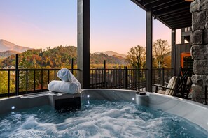 Bain à remous extérieur