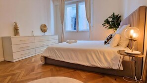 1 Schlafzimmer, Bügeleisen/Bügelbrett, kostenloses WLAN, Bettwäsche