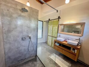 Hair dryer, towels - Villa Acacias, Villa Acacias, piscine et vue panoramique (L'Étang-Salé)