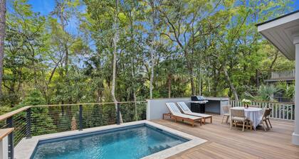 NEW 5BR West Beach Kiawah Listing with Spacious Screened Porch and Nature Views!