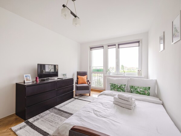 2 soverom, strykejern/-brett, wi-fi og sengetøy