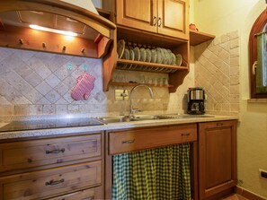 Fridge, microwave, dishwasher, toaster