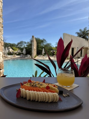 Daily continental breakfast for a fee
