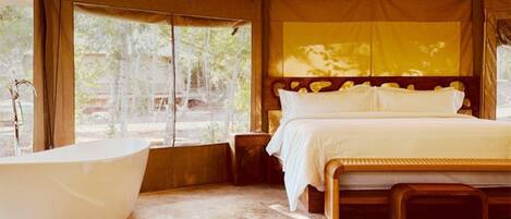 Luxury Double Room, Valley View | Premium bedding, down comforters, Select Comfort beds, in-room safe